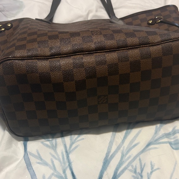 LV authentic Checkered Tote Bag and Wallet Set - Picture 3 of 8